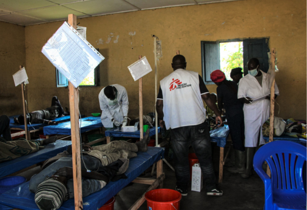 MSF responde a la emergencia contra el cólera en la RDC