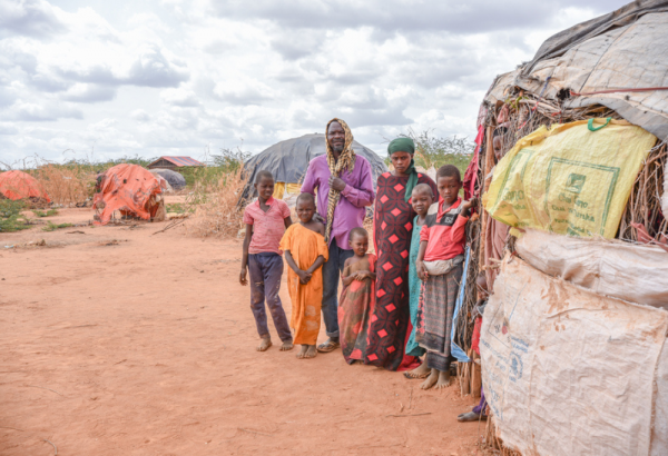 Equipos de MSF brindan asistencia sanitaria en uno de los tres campos en Dadaab, Kenia