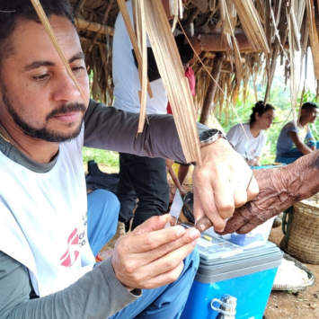 MSF responde al aumento de casos de malaria, territorio yanomami