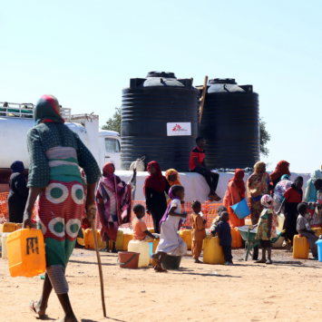 MSF brinda apoyo a medio millón de personas refugiadas en Chad