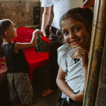 Vida en el campamento: refugio temporal