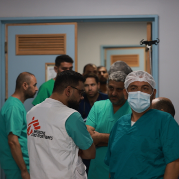 Equipos de Médicos Sin Fronteras (MSF) centran sus actividades en el sur de la Franja de Gaza