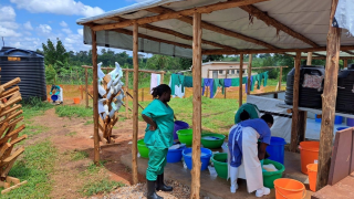 Centro de tratamiento del Ébola de MSF en Uganda