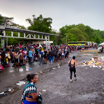 MSF respondemos a las necesidades médicas de la población migrante en Paso Canoas, Costa Rica