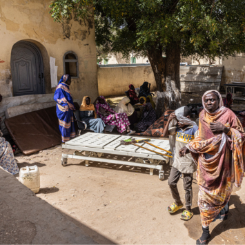 MSF están proporcionando atención secundaria en el hospital universitario de Zalingei