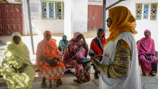 El equipo de trabajadores de salud comunitarios de MSF, son un salvavidas para las comunidades en El Geneina