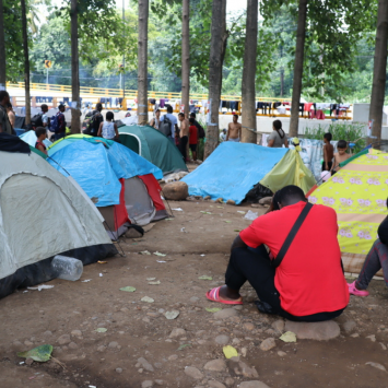 MSF hace un llamado a redoblar la ayuda para cubrir las necesidades básicas de la población en movimiento que transita por México