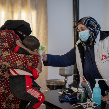 Actividades médicas de MSF en el noroeste de Siria