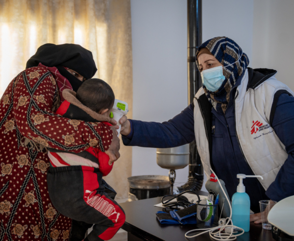 Actividades médicas de MSF en el noroeste de Siria