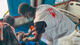 En junio, MSF comenzó a brindar atención a personas desplazadas del Nilo Azul en tres clínicas