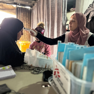 MSF gestiona clínicas móviles en Hebrón, Cisjordania