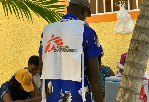 MSF apoya en la campaña de vacunación contra el cólera en Haití