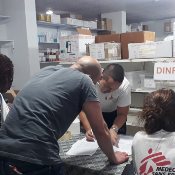 MSF donamos suministros médicos al Ministerio de Salud de de Gaza