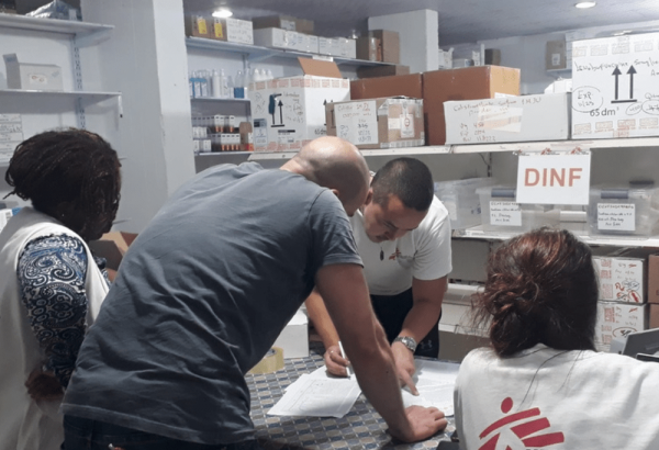 MSF donamos suministros médicos al Ministerio de Salud de de Gaza