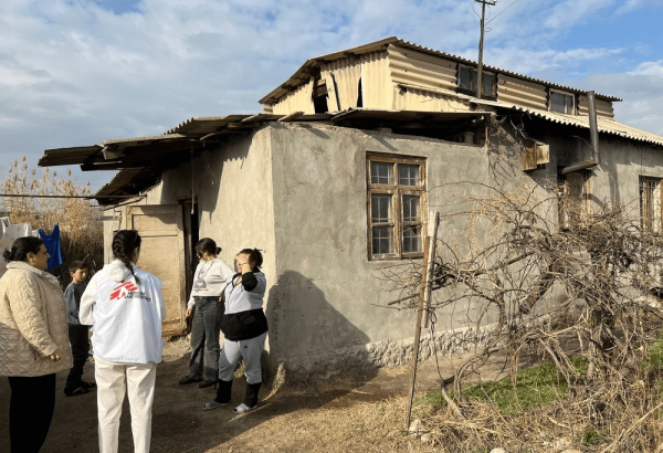 MSF brindamos servicios de salud mental a las personas desplazadas en Armenia