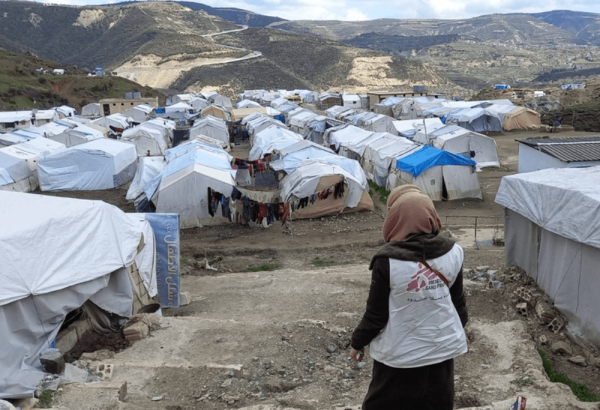 MSF responde a las emergencias en un campo para personas desplazadas en el noroeste de Siria