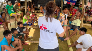 MSF trabaja en un modelo descentralizado para llevar atención a las comunidades indígenas de Chocó, Colombia