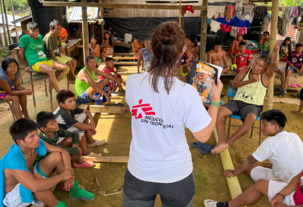 MSF trabaja en un modelo descentralizado para llevar atención a las comunidades indígenas de Chocó, Colombia