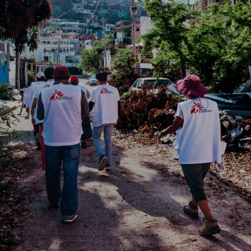 Médicos sin Fronteras en Acapulco tras el huracán Otis