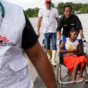 Médicos Sin Fronteras brinda atención médica a la población indígena de Delta Amacuro en Venezuela