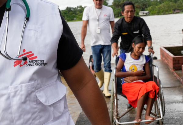 Médicos Sin Fronteras brinda atención médica a la población indígena de Delta Amacuro en Venezuela