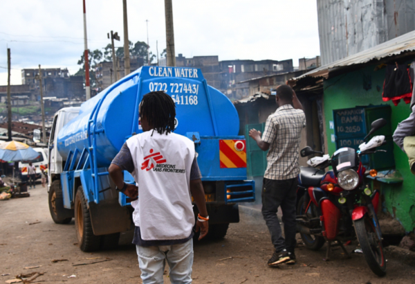 Médicos Sin Fronteras responde a las inundaciones en Mathare, Kenia