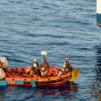 Rescate de MSF en el mar mediterráneo