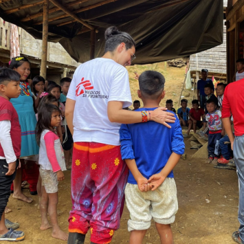 Personal de MSF en el prpyecto de Chocó, Colombia