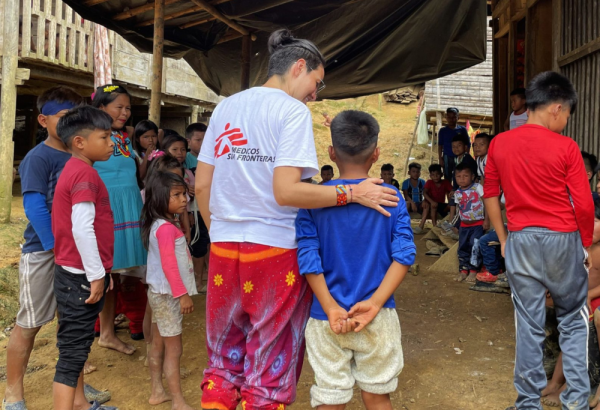 Personal de MSF en el prpyecto de Chocó, Colombia