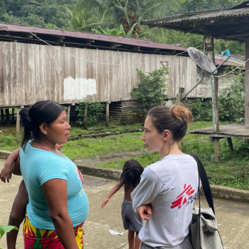 MSF hace un llamado para garantizar la salud de las poblaciones rurales de esta zona de Chocó, Colombia