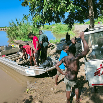 MSF responde a la emeregencia por cólera en Malawi, tras la tormenta Ana