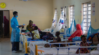 MSF gestiona un proyecto de difteria en Kano, Nigeria