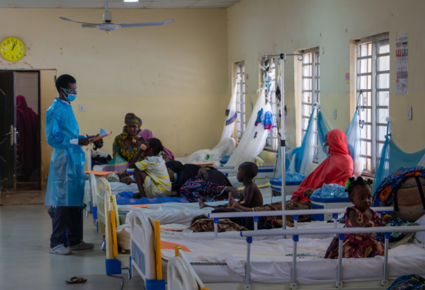 MSF gestiona un proyecto de difteria en Kano, Nigeria