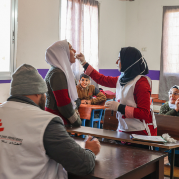 MSF responde al brote de cólera en Líbano