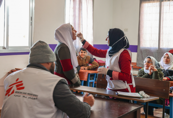 MSF responde al brote de cólera en Líbano