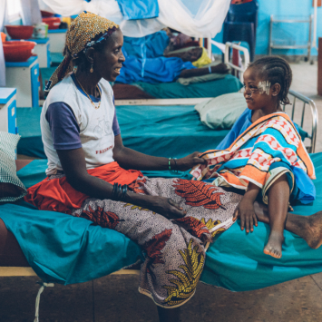 Médicos Sin Fronteras brinda atención a pacientes con noma en el hospital de Sokoto, Ngeria
