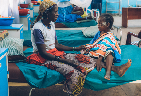 Médicos Sin Fronteras brinda atención a pacientes con noma en el hospital de Sokoto, Ngeria