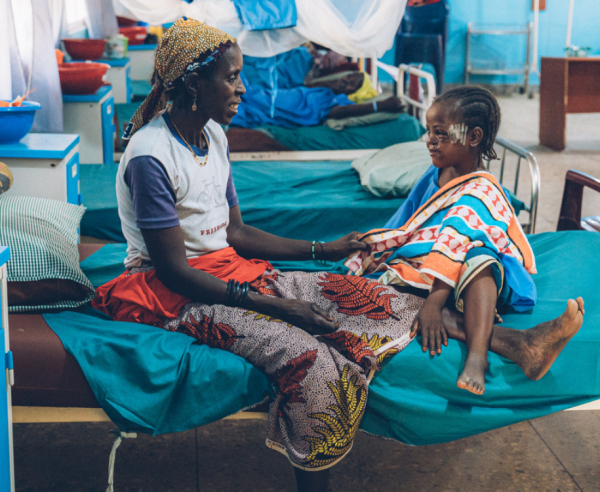 Médicos Sin Fronteras brinda atención a pacientes con noma en el hospital de Sokoto, Ngeria
