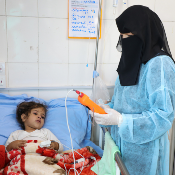 Equipos de MSF constatan un alarmante aumento del sarampión en Yemen
