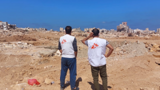 MSF comienza a ampliar sus actividades médicas después de las inundaciones en Libia