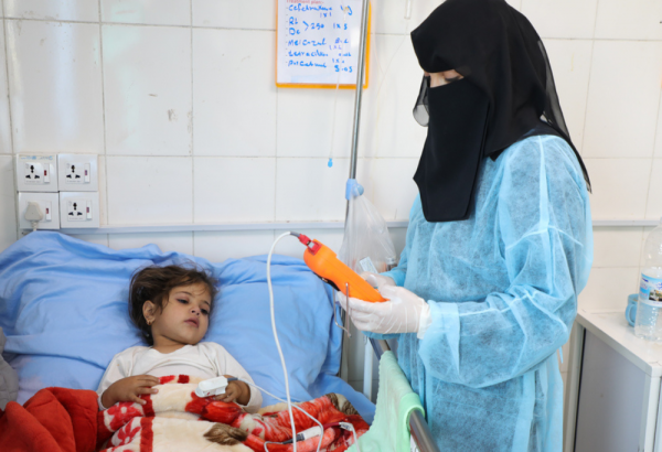 Equipos de MSF constatan un alarmante aumento del sarampión en Yemen