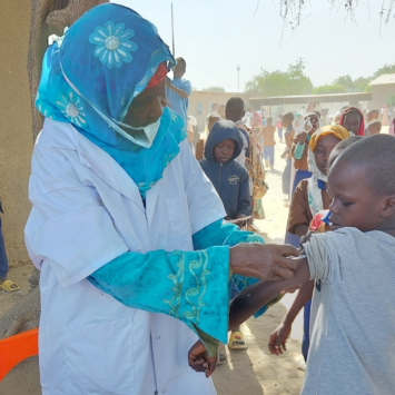 MSF en Chad apoyó a la campaña de vacunaciòn masiva contra el sarampión