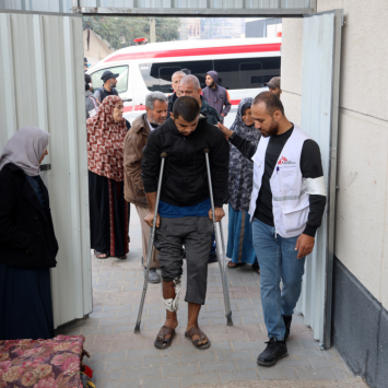 MSF reitera su llamado de alto al fuego inmediato en Gaza