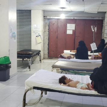 MSF abrimos una unidad de aislamiento de sarampión en Taiz, Yemen