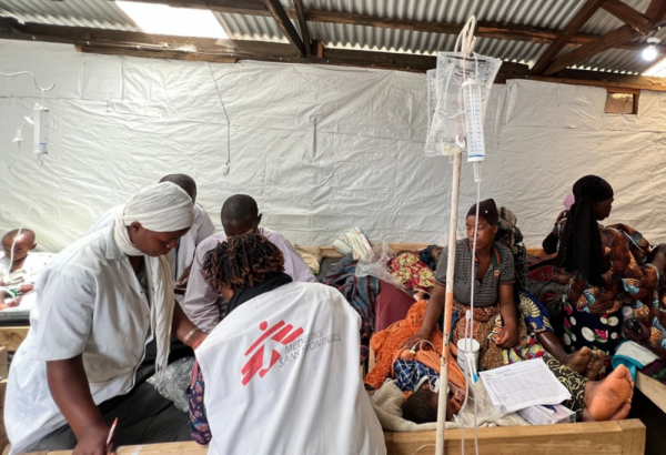 MSF responde en Kivu Sur ante la llegada de miles de personas desplazadas