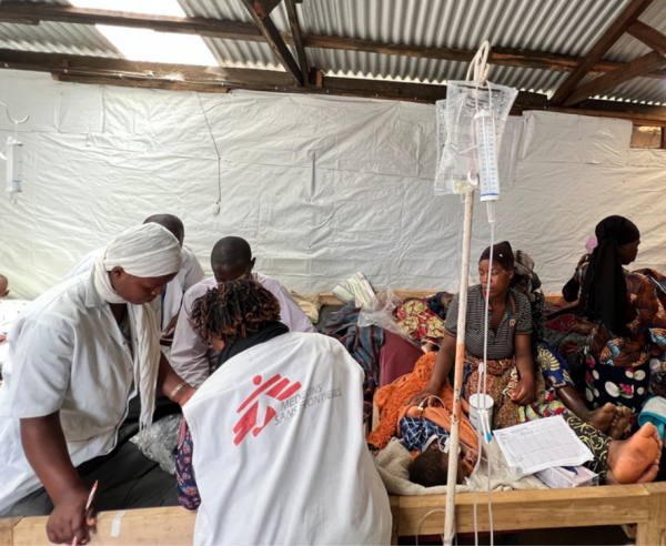 MSF responde en Kivu Sur ante la llegada de miles de personas desplazadas