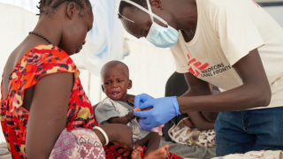 MSF responde al brote de sarampión en Sudán del Sur
