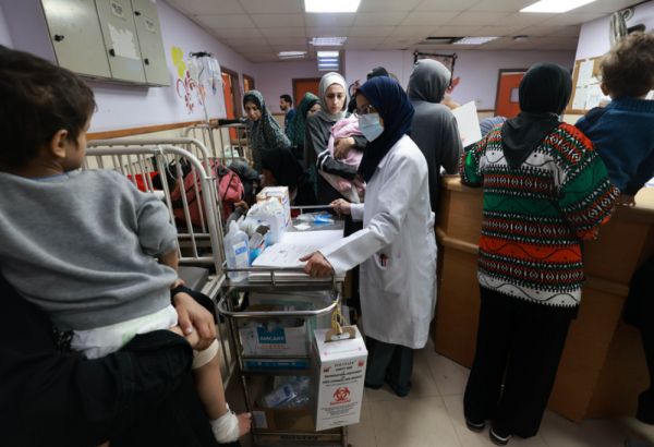 Cientos de heridos llega hospitales del sur de Gaza
