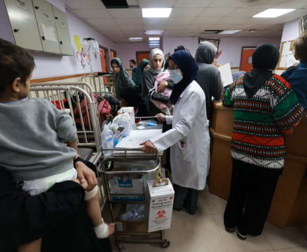 Cientos de heridos llega hospitales del sur de Gaza