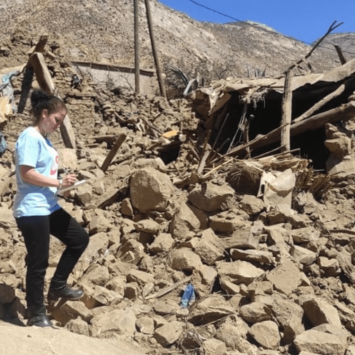 Cuidamos la salud mental de las personas afectadas por el terremoto en Marruecos
